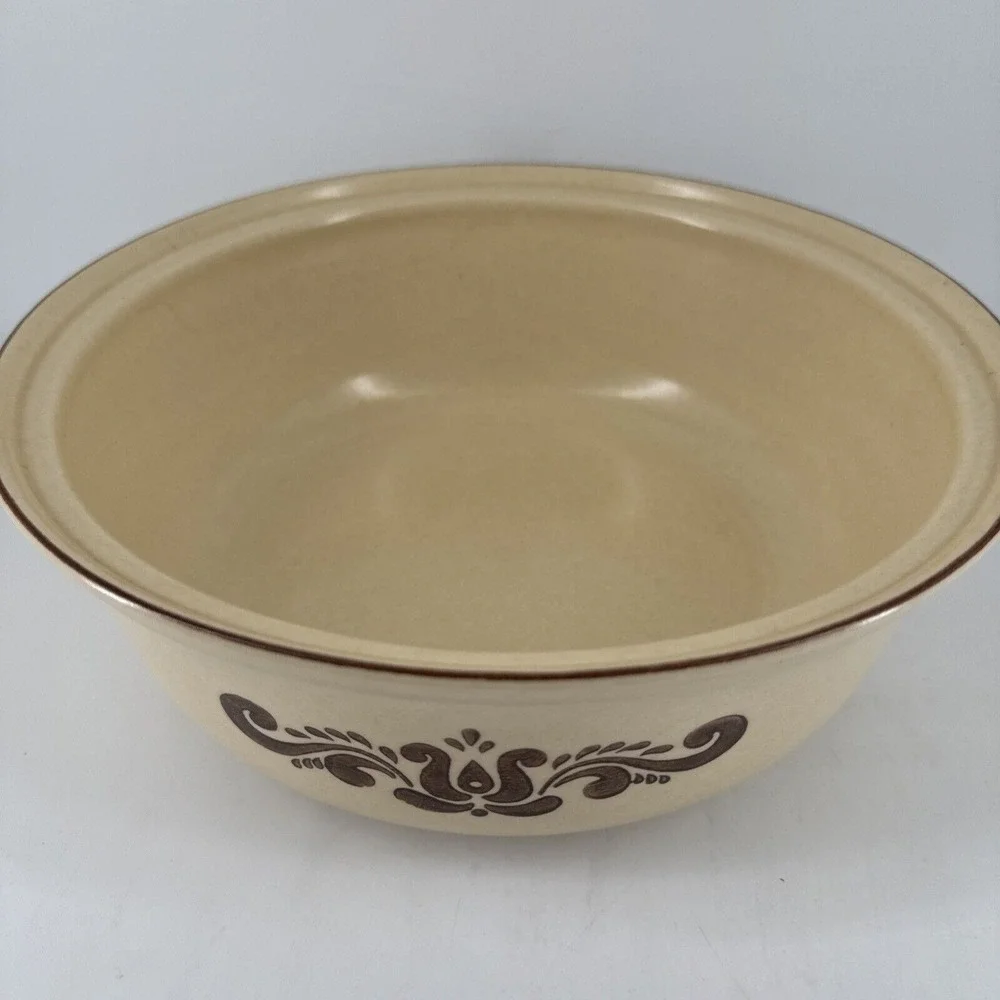 Casserole Dish With‎ Lid Soup Tureen 3 QT Pflatzgraff 320 MCM Vintage Dining